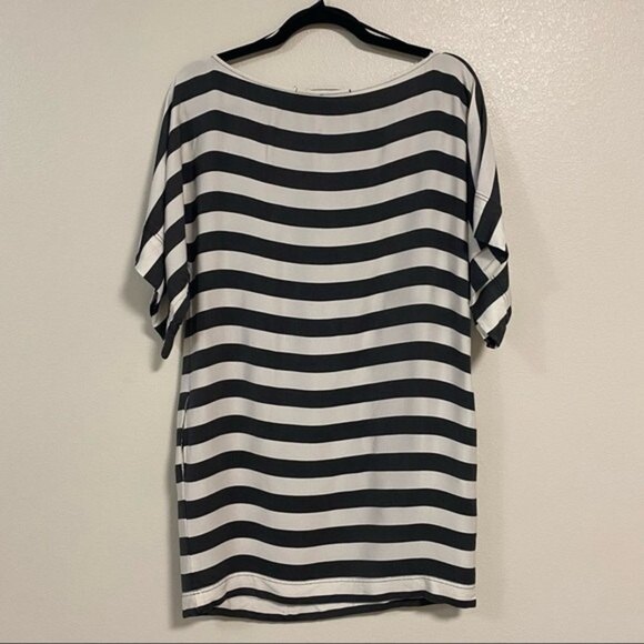 Zara Basic Stripped Dress Size Small - Picture 7 of 11